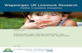 Partner in livestock innovations - WUR