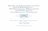 Book of abstracts of the ENTRENOVA - ENTerprise REsearch ...