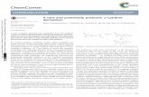 A new and potentially prebiotic α-cytidine derivative