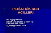 PEDİATRİK KBB ACİLLERİ - ATUDER