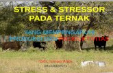 STRESS & STRESSOR PADA TERNAK