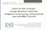 „Islam ist die Lösung!“: Junge Muslime zwischen religiöser ...