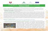Propagácia chránených území a druhov Natura 2000