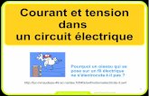 Courant et tension Titre dans un circuit électrique