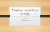 Metodika programiranja treninga