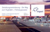 Gestattungsvereinbarung - Der Weg zum Flughafen ...