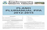 PLANO PLURIANUAL PPA 2012-2015