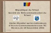 République du Tchad Société de Télécommunication du Tchad ...