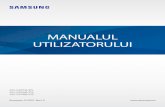 MANUALUL UTILIZATORULUI - Galaxy S21 User Guide