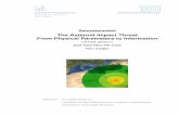 The Asteroid Impact Threat From Physical Parameters to ...