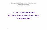 Le contrat d'assurance et l'Islam