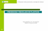 PREVENCION Y RECICLADO DE PLASTICOS