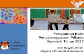 UMUM Oleh Hasyim Asy’ari Anggota KPU Republik Indonesia