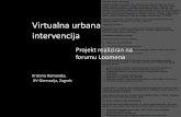 Virtualna urbana intervencija - CARNET