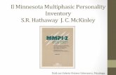 Il Minnesota Multiphasic Personality Inventory S.R ...