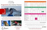 Programme du cinéma Trianon