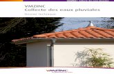VMZINC Collecte des eaux pluviales