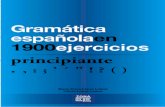 Gramática española en 1.900 ejercicios ...