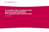 Luxemburgische spezialisierte Investmentfonds