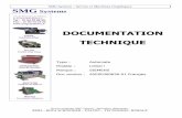 DOCUMENTATION TECHNIQUE - SMG Systems