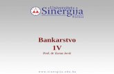 Bankarstvo 1V - predmet.sinergija.edu.ba