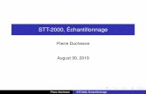 STT-2000, Échantillonnage