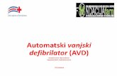 Automatski vanjski defibrilator (AVD)