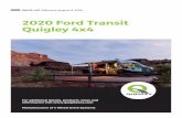 2020 Ford Transit Quigley 4x4