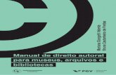 Manual Direito Autoral - bibliotecadigital.fgv.br