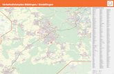 Verkehrslinienplan Böblingen / Sindelfingen
