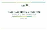 BÁO CÁO TRIỂN VỌNG 2020 - vcbs.com.vn