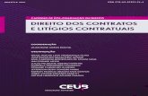 Direito dos contratos e litigios contratuais CEUB 2021