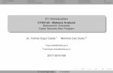 01-Introduction - CYS5120 - Malware Analysis Bahcesehir ...