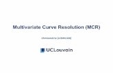 Multivariate Curve Resolution (MCR)