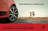 Catalogue d’entretien 2018 - Groupe Boucher