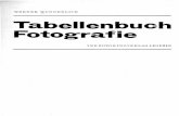 WERNER WUNDERLICH Tabellenbuch Fotografie