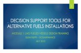DECISION SUPPORT TOOLS FOR ALTERNATIVE FUELS INSTALLATIONS