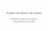 Projeto de Banco de Dados - docente.ifrn.edu.br