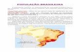 POPULAÇÃO BRASILEIRA - FUVESTIBULAR