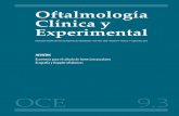 Oftalmología Clínica y Experimental