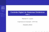 Controle Digital de Sistemas Dinâmicos