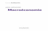 AIDE-MÉMOIRE Macroéconomie