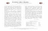 Lettre des Amis - Quakers en France