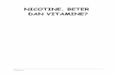 Nicotine, beter dan vitamine? - Havovwo.nl