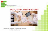 PCP, MRP, MRP II E ERP