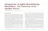 Organic Light-Emitting Diodes: la nuova era della luce