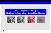 UE3 – Analyse des Images Optique : géométrie et formation ...