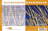 Schwerpunkt BIOENERGIE - sonnenenergie.de