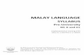 MALAY LANGUAGE - MOE