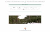 The Role of Social Work in Disaster Management in Finland